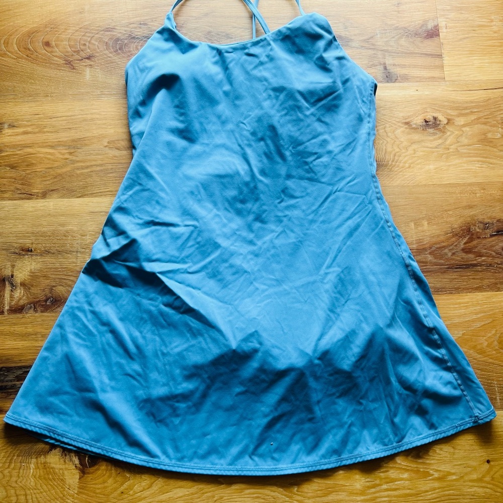 Halara Softlyzero Plush Backless Active Dress